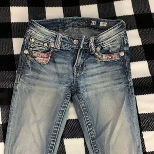 Miss me boot cut jeans, size 25